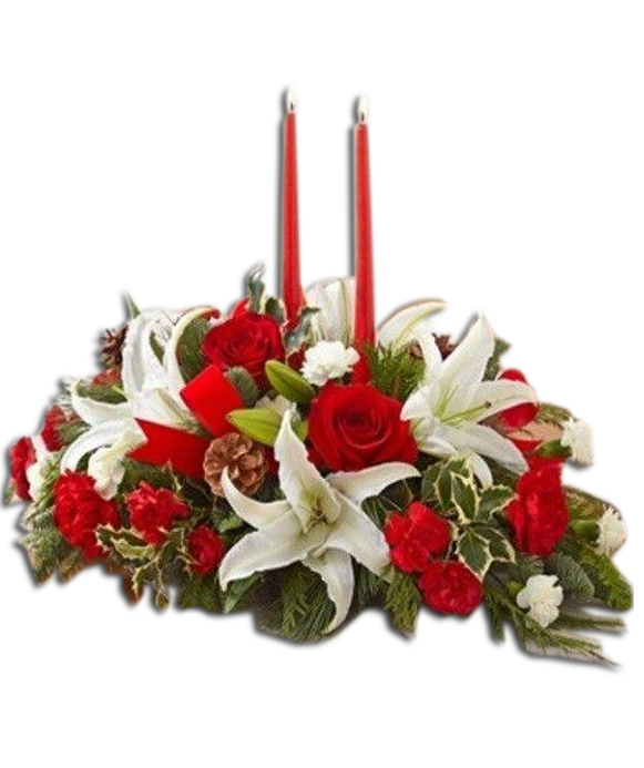 Lilium y Rosas en Navidad 